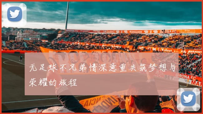 无足球不兄弟情深意重共筑梦想与荣耀的旅程