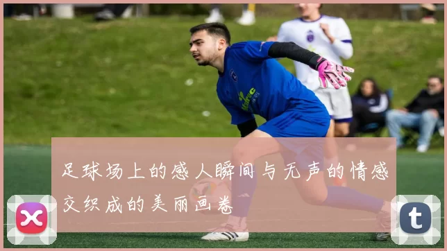足球场上的感人瞬间与无声的情感交织成的美丽画卷